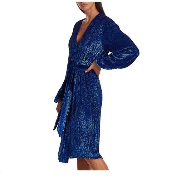 prom dress blue Simple Blue V Neck Satin Long Prom Dress Formal Dress With Pockets US16 / Royal Blue